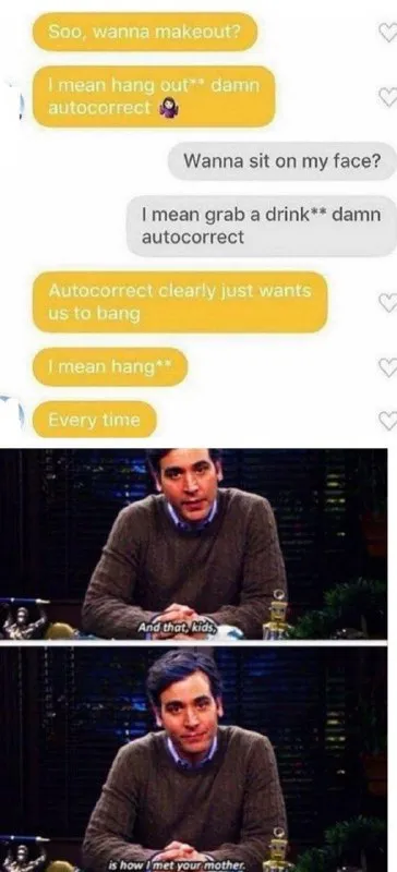 Autocorrect Wants Us to Bang