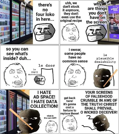Four Loko Screen Rage Comic