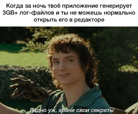 Приложение хранит свои секреты