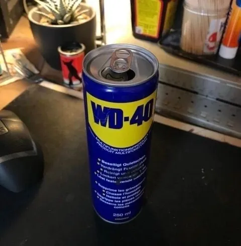 WD-40 als Getränkedose