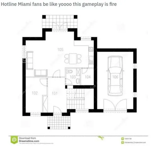 Hotline Miami Floor Plan Gameplay
