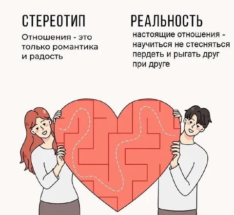 Стереотип и реальность отношений