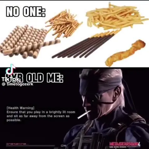 8-Year-Old Me Smoking Candy Sticks