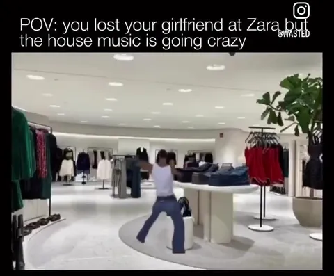 Lost Girlfriend at Zara