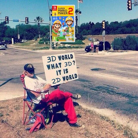 3D World Is Actually 2D
