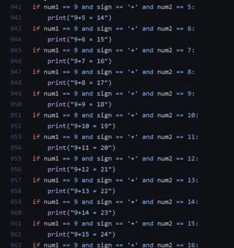Brute Force Addition Code