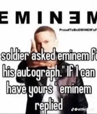 Eminem Autograph Pun
