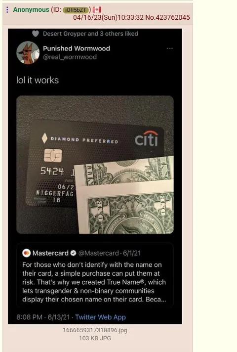 Mastercard Name Test Works