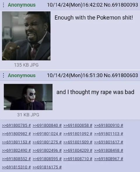 Enough with the Pokémon Shit