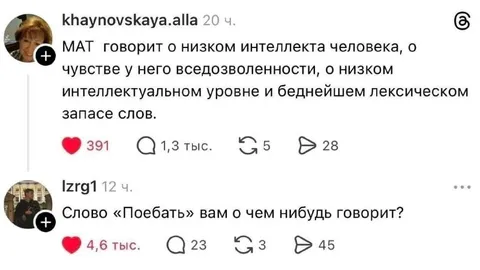 Слово «Поебать» всё объясняет