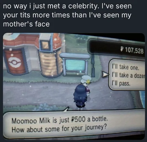 Celebrity Moomoo Milk Encounter
