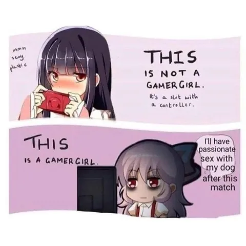 This Is Not a Gamer Girl