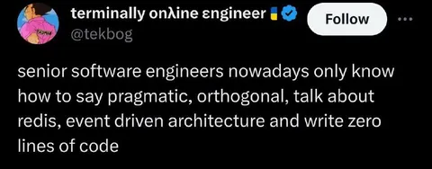 Senior Engineers Only Know Buzzwords