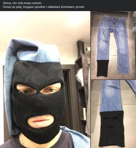 Mój nowy custom na gliniarzy
