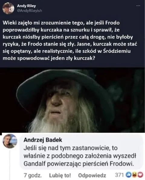 Zły kurczak i pierścień