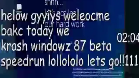 Windows 8 Speedrun Disaster