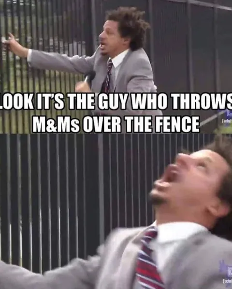 Guy Who Throws M&Ms