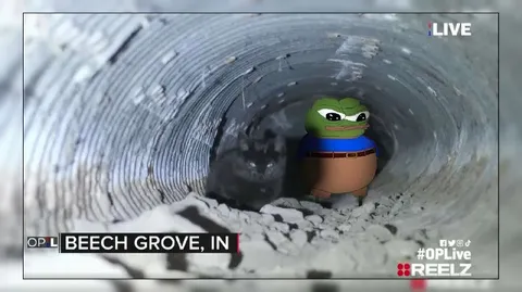 Pepe in the Sewer