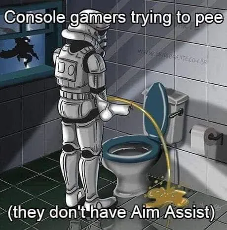 Console Gamers Trying to Pee