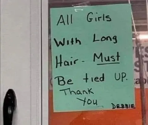 Long Hair Must Be Tied Up