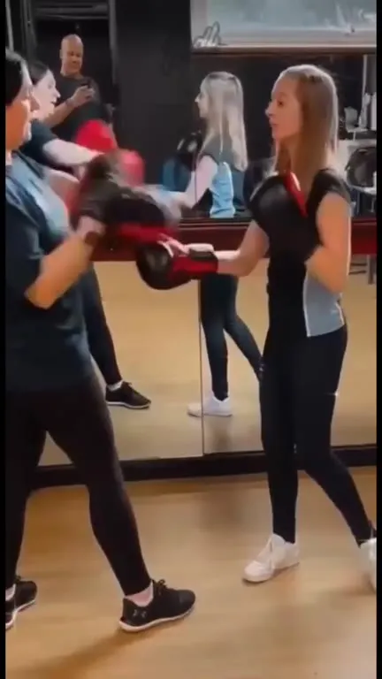 Boxing Practice Takes a Turn