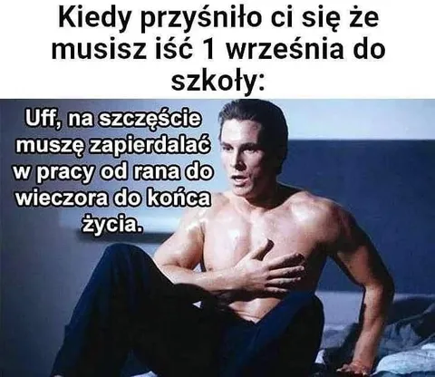 Sen o powrocie do szkoły