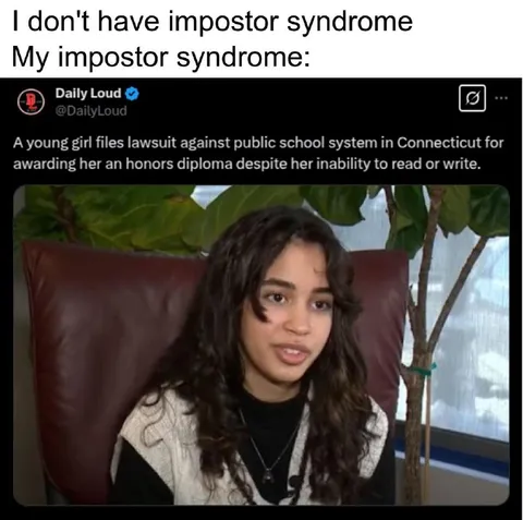 Impostor Syndrome Honors Diploma