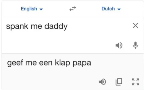 Google Translate Spank Me Daddy