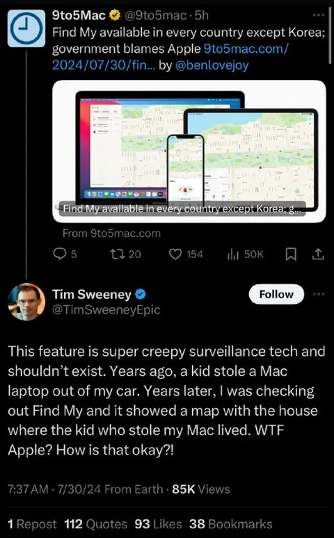 Find My Creepy Surveillance Tech