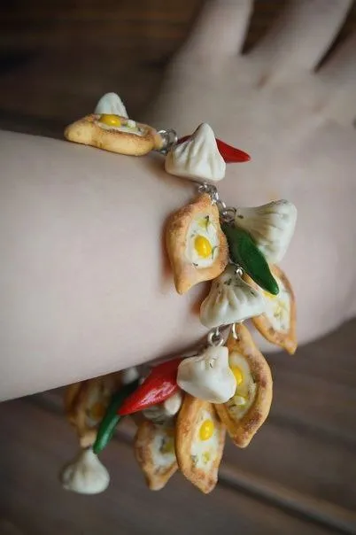 Серьги с завтраком
