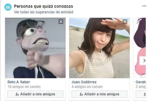 Personas que quizá conozcas