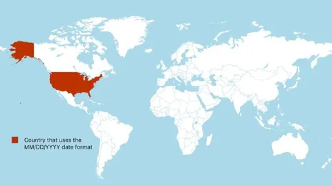 MM/DD/YYYY Country Map