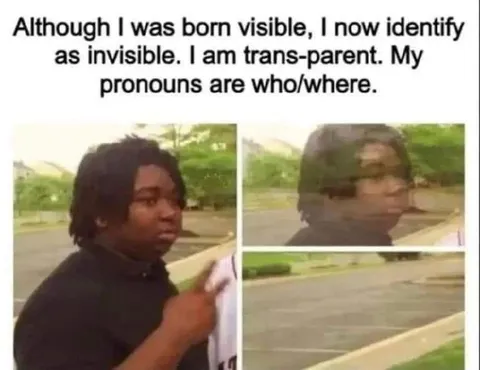 I identify as invisible