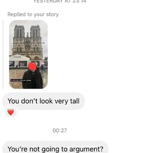 You Don't Look Very Tall