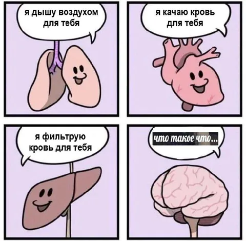 Органы заботятся о тебе