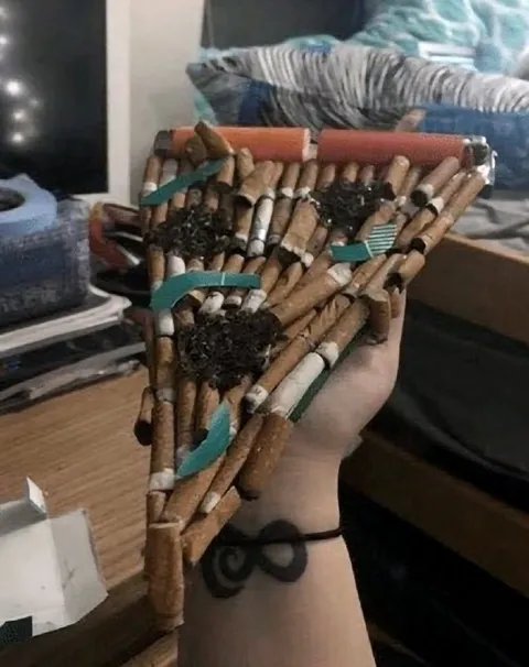 Букет из сигарет