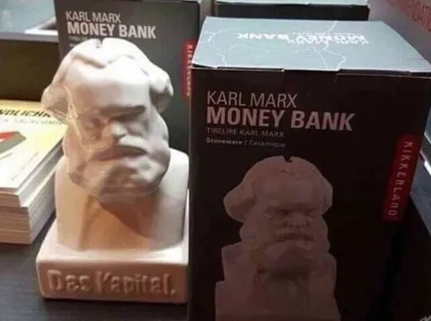Karl Marx Money Bank