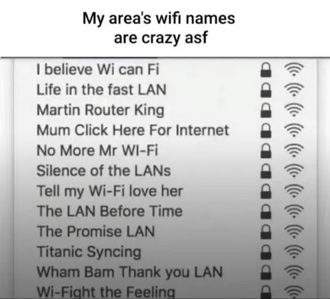 Crazy Wi-Fi Names