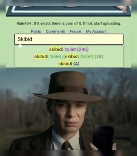 Oppenheimer Finds Skibidi Toilet Porn