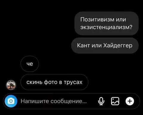Кант или Хайдеггер?
