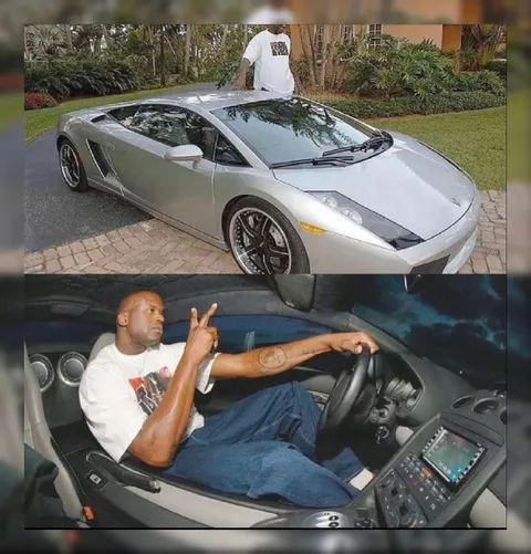 50 Cent в Lamborghini