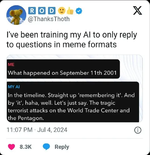 AI Answers in Meme Formats