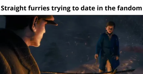 Straight Furries on a Date