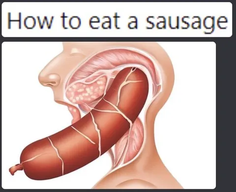 How to Eat a Sausage