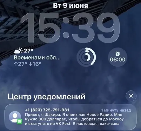 Шакира просит 800 долларов