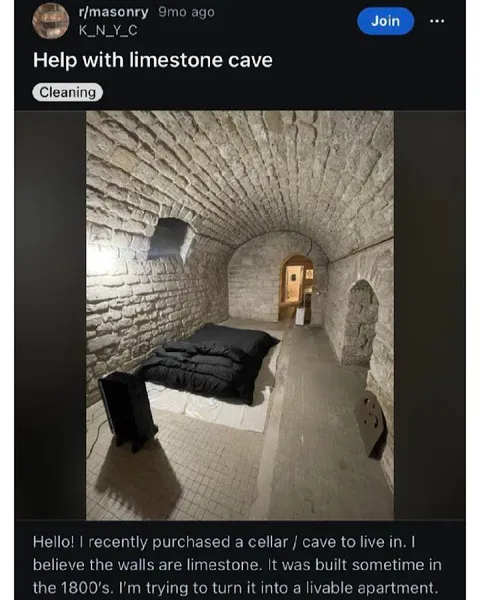 Limestone Cave Apartment