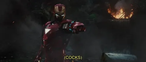 Iron Man Cocks Reaction