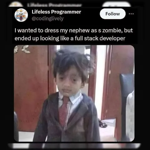 Full Stack Developer Zombie