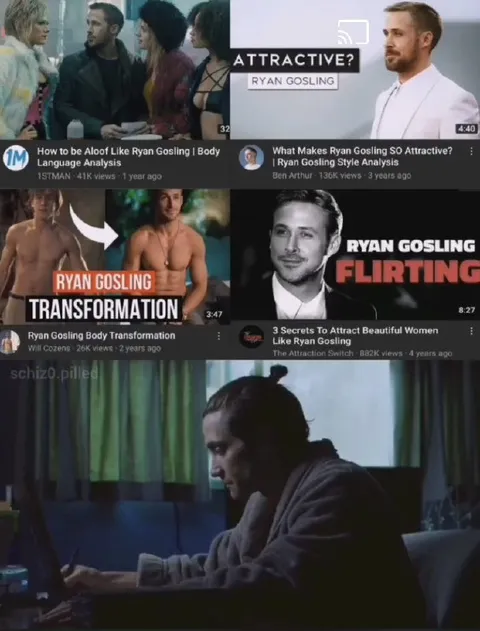 Ryan Gosling Attraction Tutorial Spiral