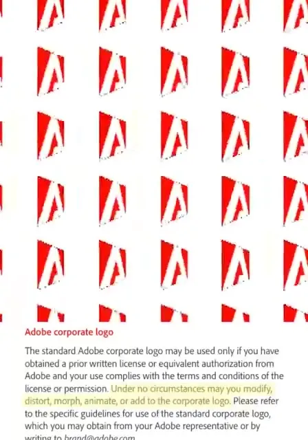 Adobe Logo Morphing to Free Bird